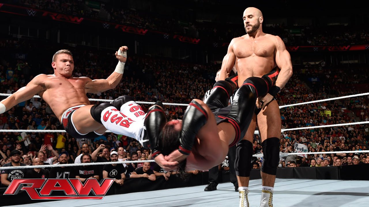 Tyson Kidd & Cesaro vs. The Ascension: Raw, May 4, 2015