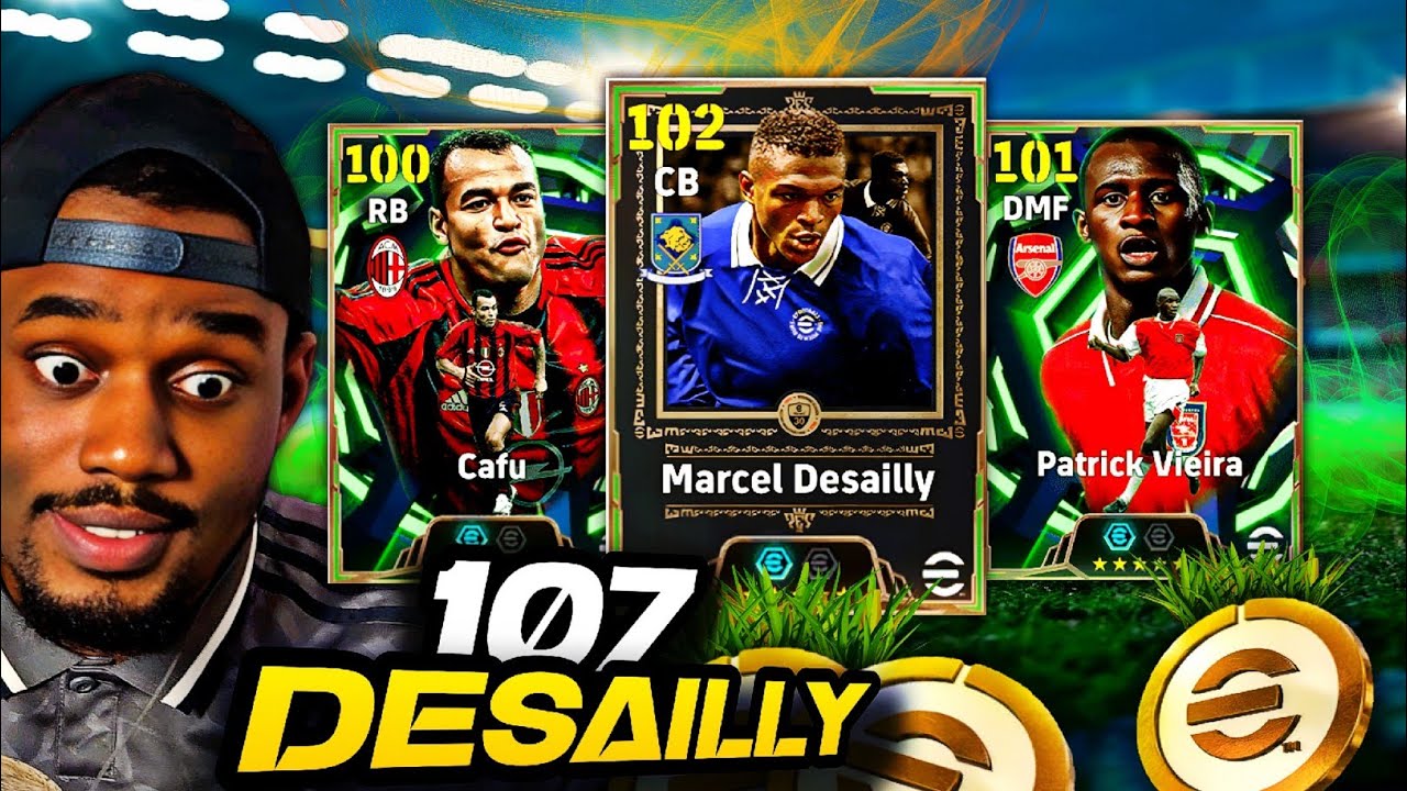 Prof BOF goes for The NEW 107 EPIC DESAILLY & VIEIRA in Epic European Clubs Guardians Pack Opening