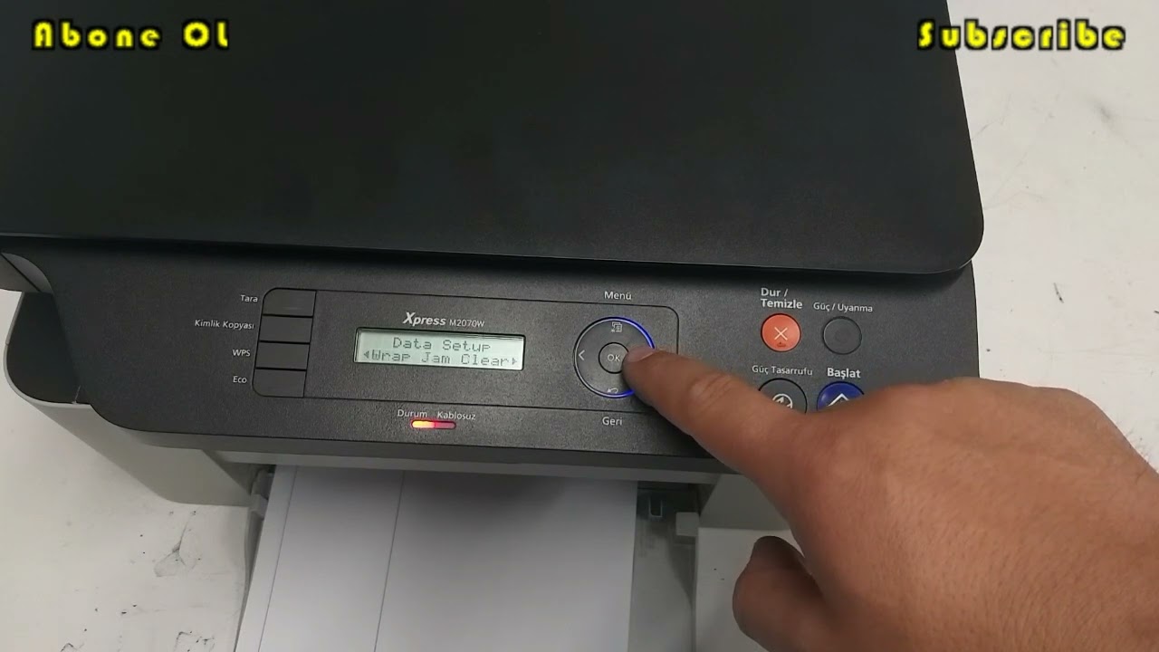 SAMSUNG Xpress  M2070FW s7-2110 call for service (Men&uuml; # 1934)