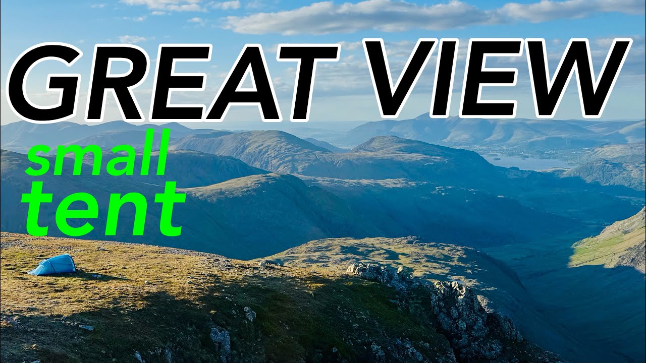 SOLO WILD CAMP on GREAT END/ EPIC VIEWS