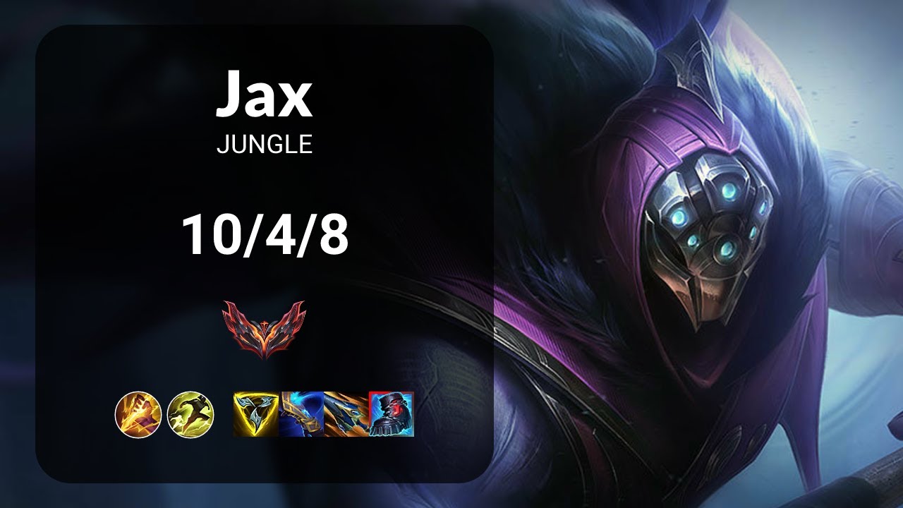 Jax vs Nocturne JUNGLE - KR GRANDMASTER Patch 15.12