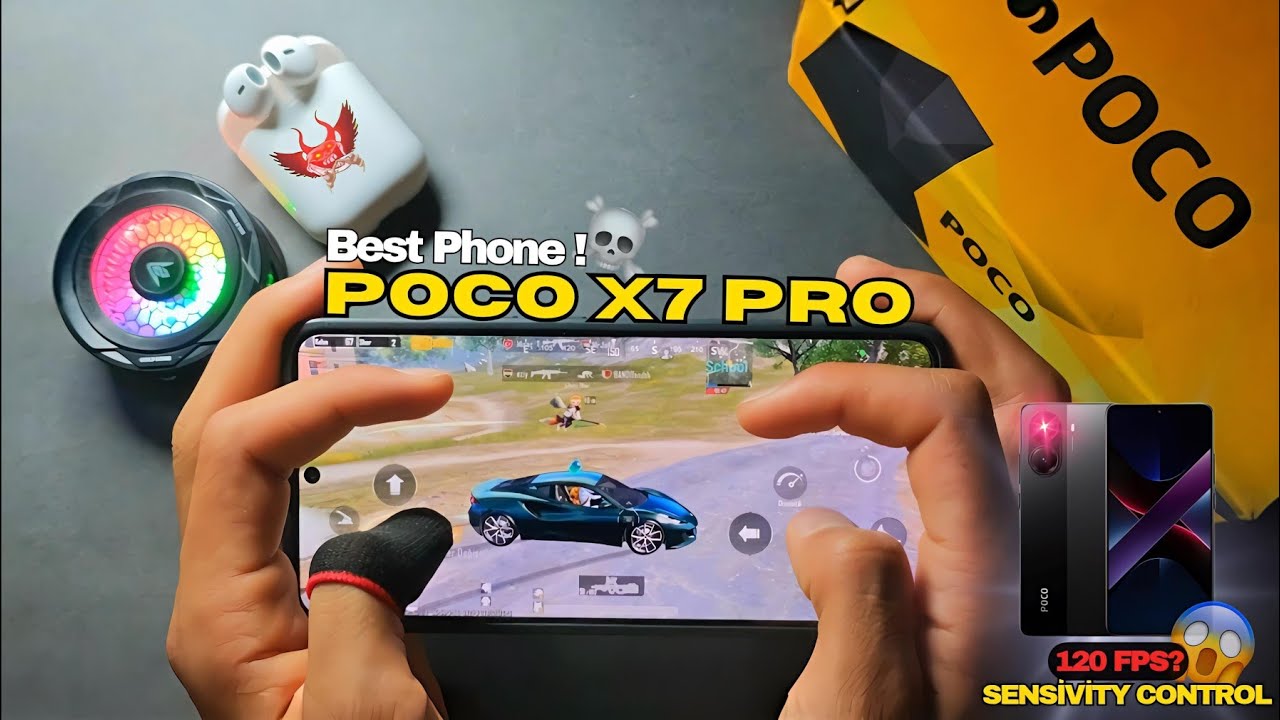 POCO X7 PRO + 120 FPS? ТЕСТ В PUBG! ЧУВСТВИТЕЛЬНОСТЬ И КОНТРОЛЬ🤯🔥