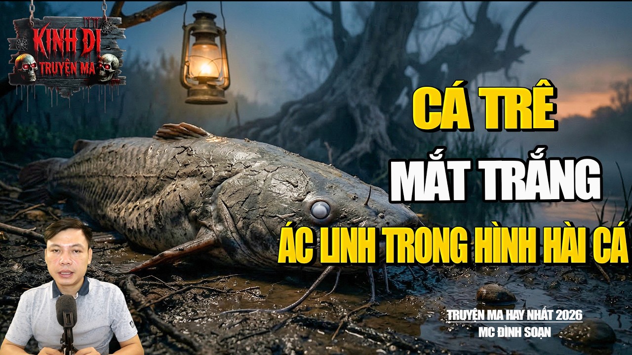 TRUYỆN MA CÓ THẬT : CÁ TRÊ MẮT TRẮNG BÁO THÙ - ÁC LINH TRONG HÌNH HÀI CỦA CÁ | MC ĐÌNH SOẠN.