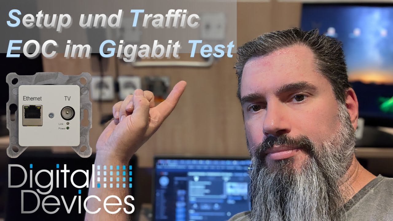 Ethernet over Coax: Gigabit High-Speed-Test – Teil 2: EOC Unterputzdose Setup & Performance