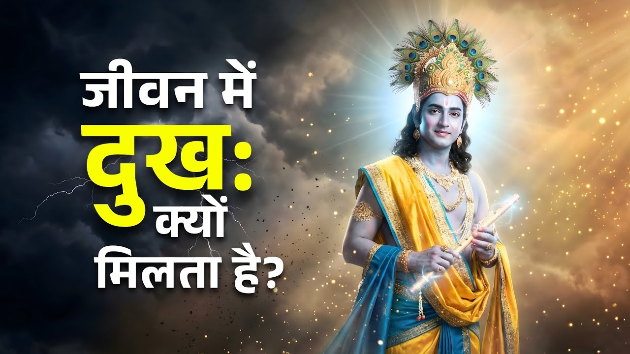 दुख क्यों आता है? श्री कृष्ण का अद्भुत ज्ञान | Krishna Vaani
