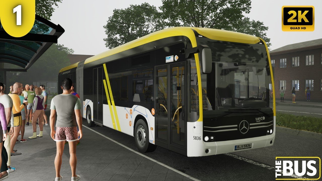 2K Realistic Bus Driving | Line SB81 Heinsberg | Mercedes Citaro G | The Bus