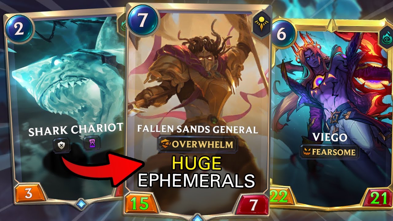 I Actually Found a Playable FALLEN SANDS GENERAL Deck! - Legends of Runeterra