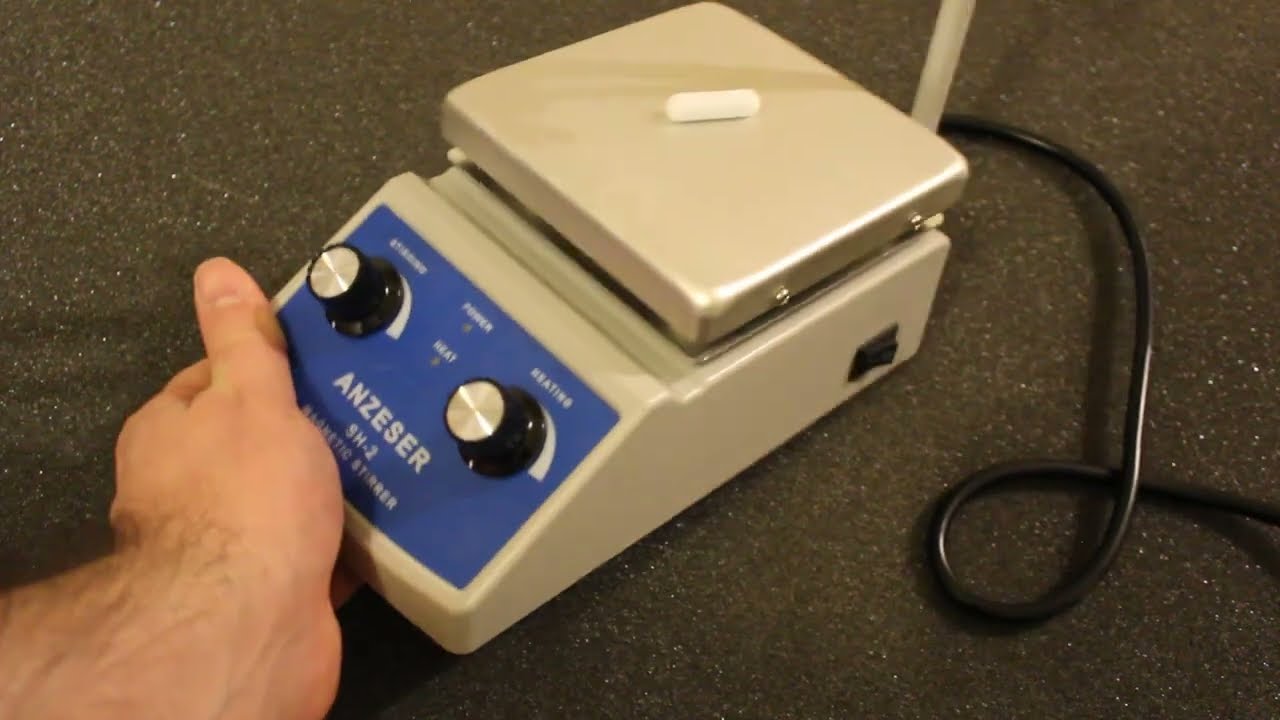 Piastra riscaldante con agitazione magnetica SH-2 • Recensione strumenti laboratorio 🍄 ⚗️ 🧬