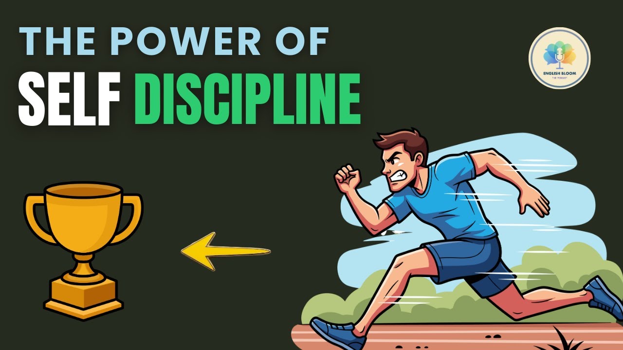 English Podcast for Easy English Conversation | The Power of Self Discipline | Learn English