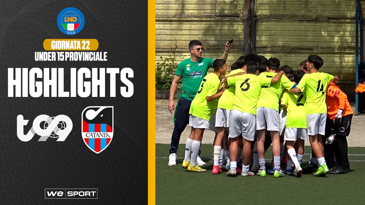 Teamsport vs Catania (Under 15 Provinciale - Giornata 22)