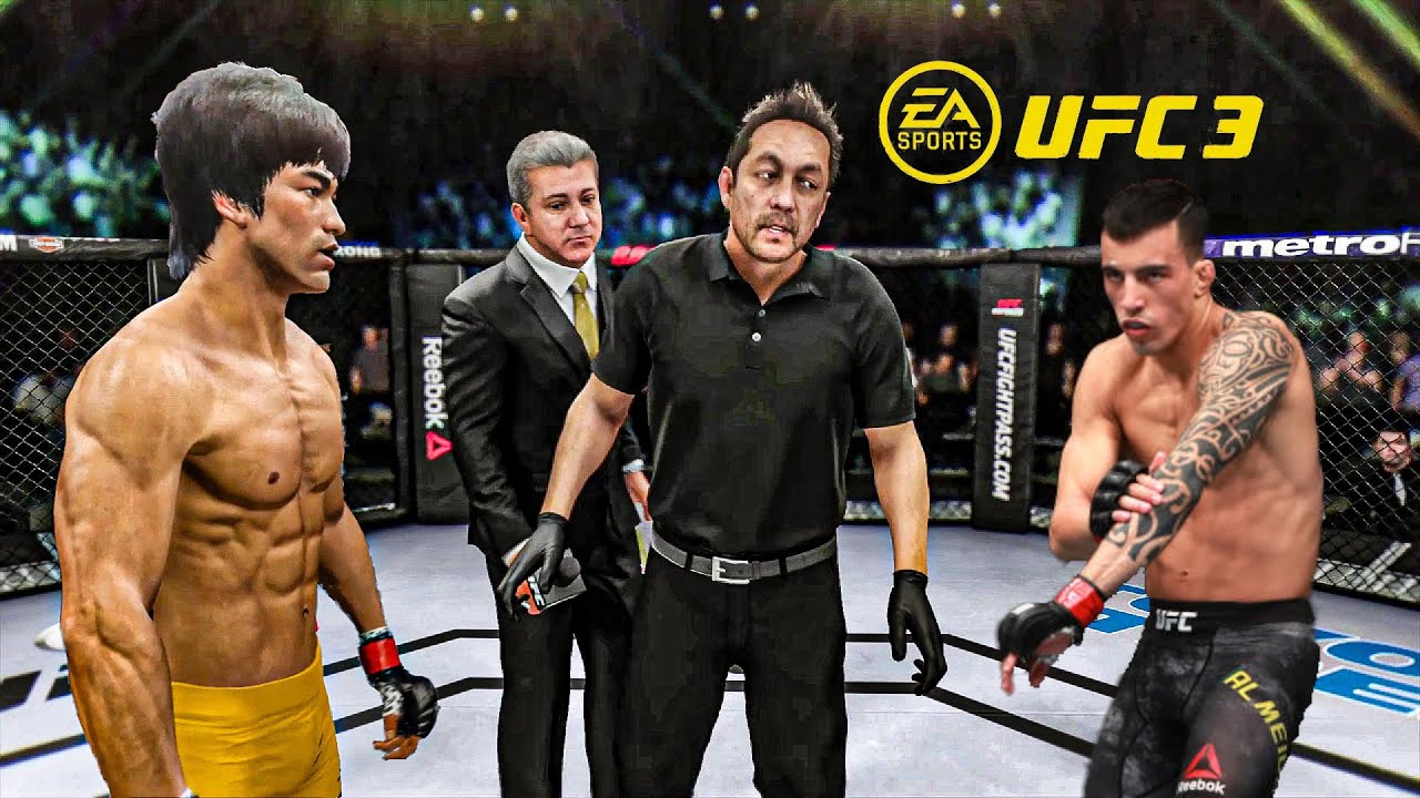 Брюс Ли против Томаса Алмейды EA Sports UFC 3 Эпический бой 🔥🐲