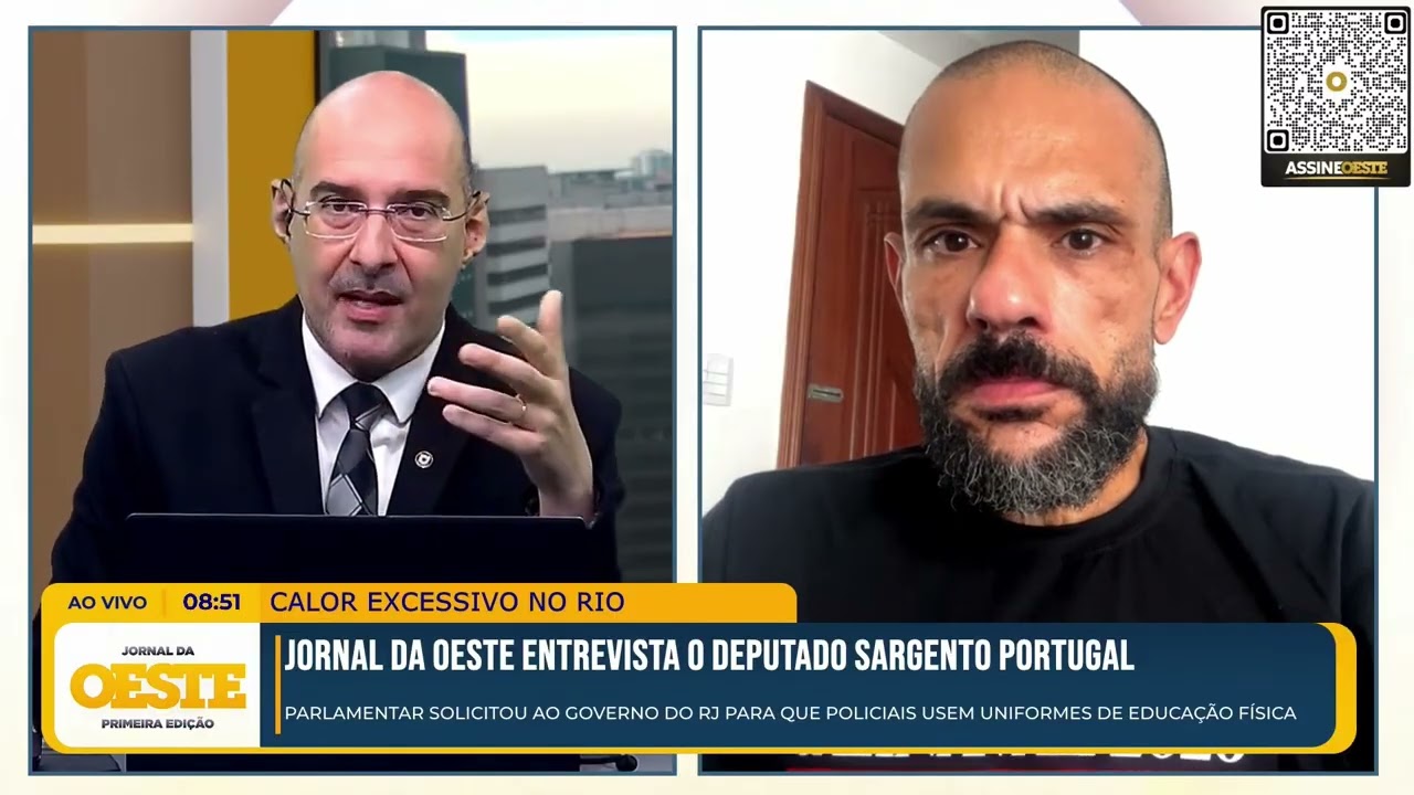 Entrevista Jornal da Oeste - Sargento Portugal cobra o Governo do Estado!