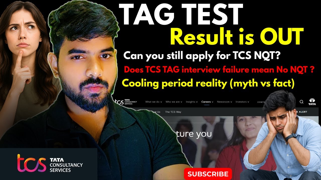 TCS TAG Result Out 😱 | If You Fail Interview… Eligible for NQT or NOT? | Truth Explained