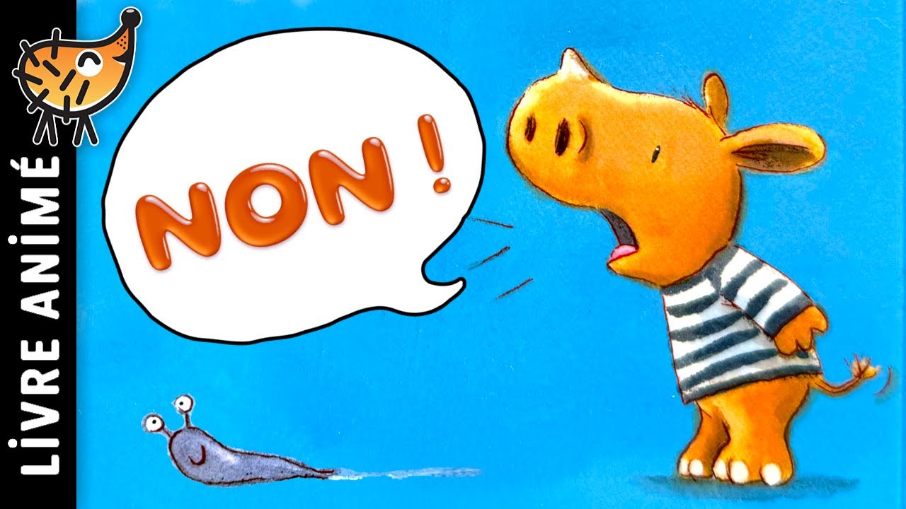 Non 👦 Histoire pour s'endormir, conte pour enfant, Animaux, Parents, Rhinoc&eacute;ros, &Eacute;ducation, Relation