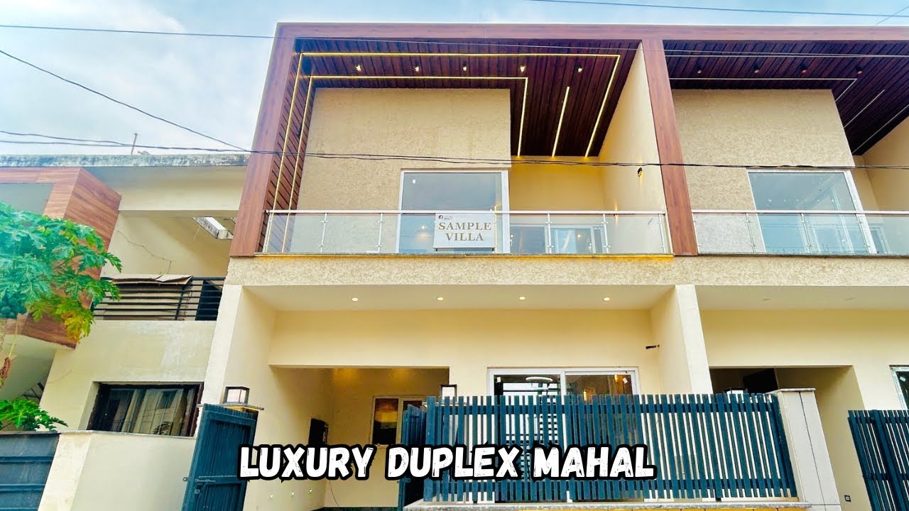 Luxury Duplex House for sale near Chandigarh with Modern Interior Design #housetour 