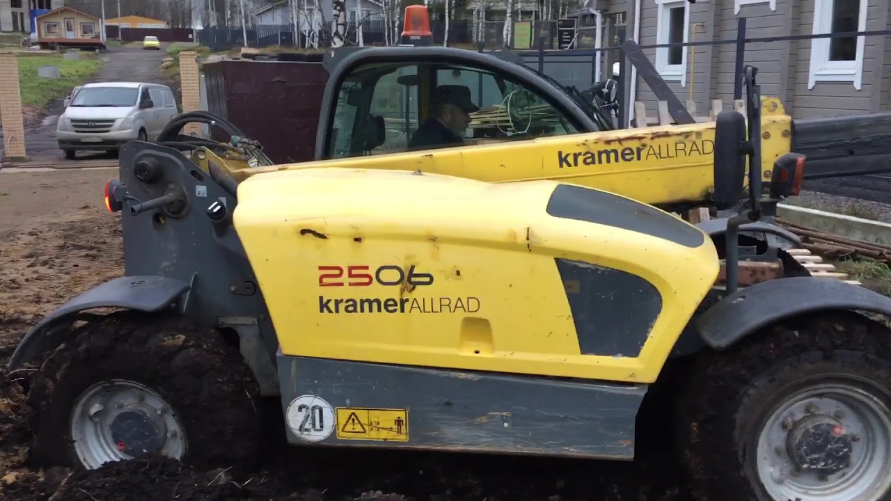 Телескопический погрузчик Kramer 2506 (Германия)