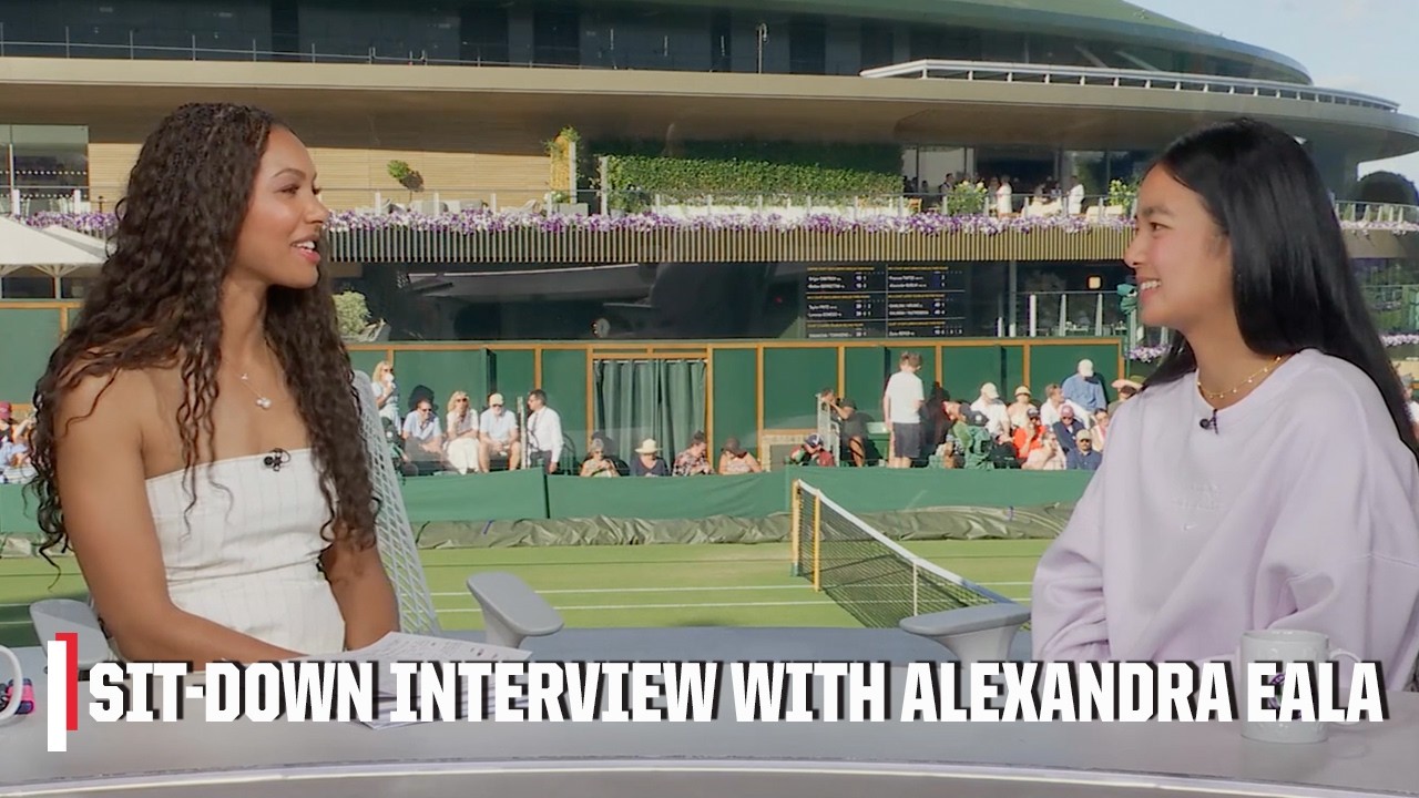Alexandra Eala o przechodzeniu do historii dla Filipin po pokonaniu Igi Świątek na Wimbledonie