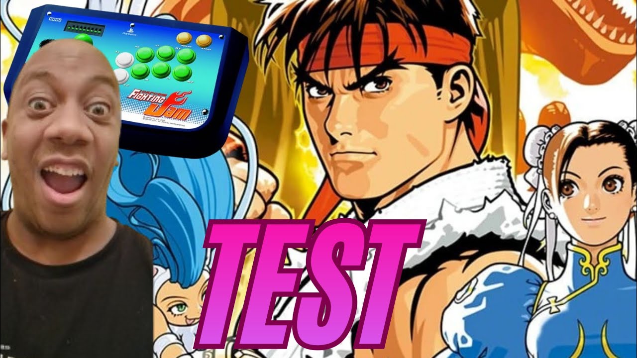JE TEST CAPCOM FIGHTING JAM !!