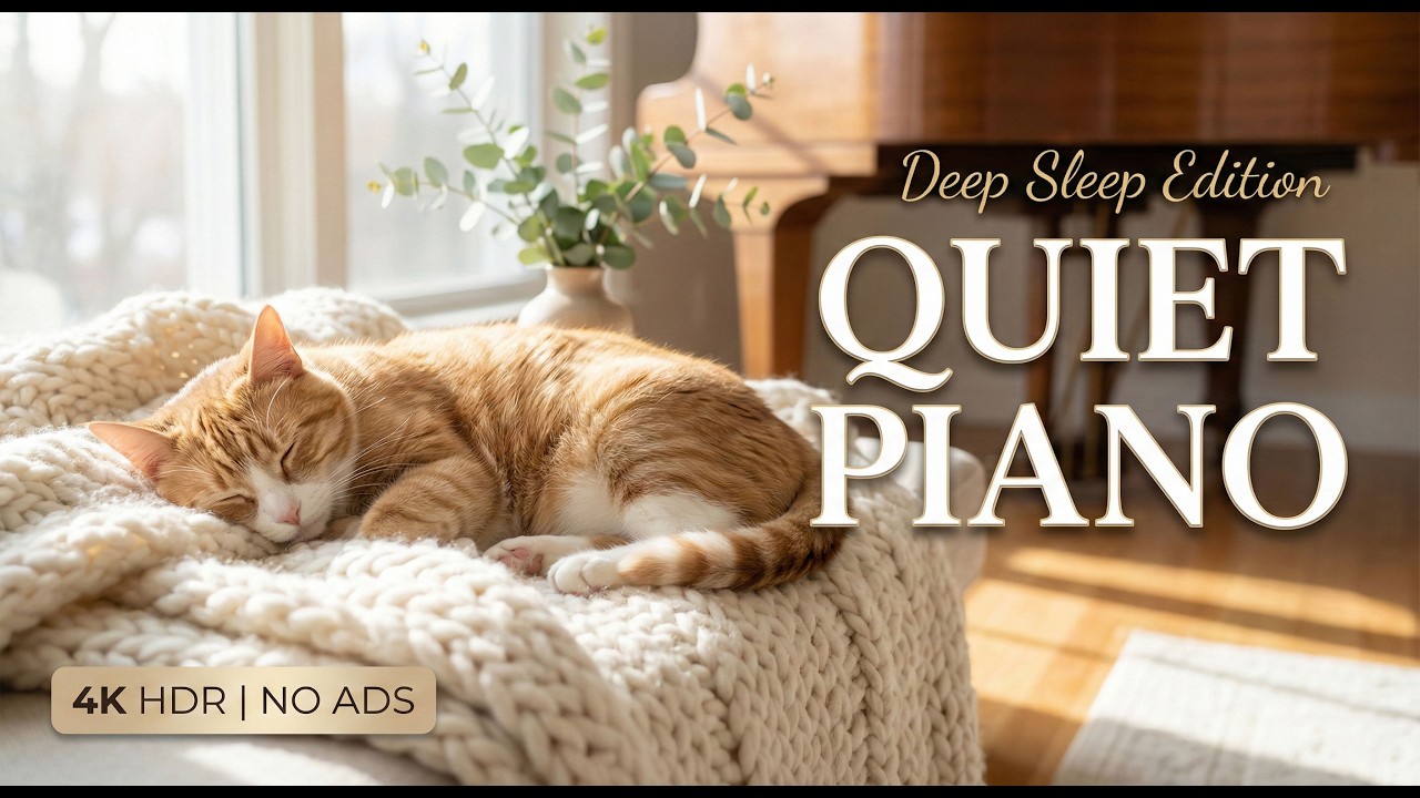Gentle Cat TV Lullaby Music 🐱 Sweet Relaxing Melodies to Help Cats Unwind, Feel Safe and Fall Sleep