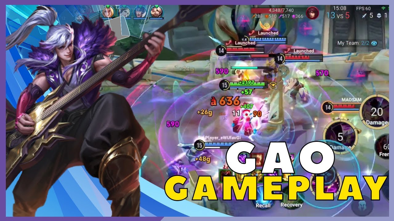 Gao Damage Is Too Good | Honor of Kings