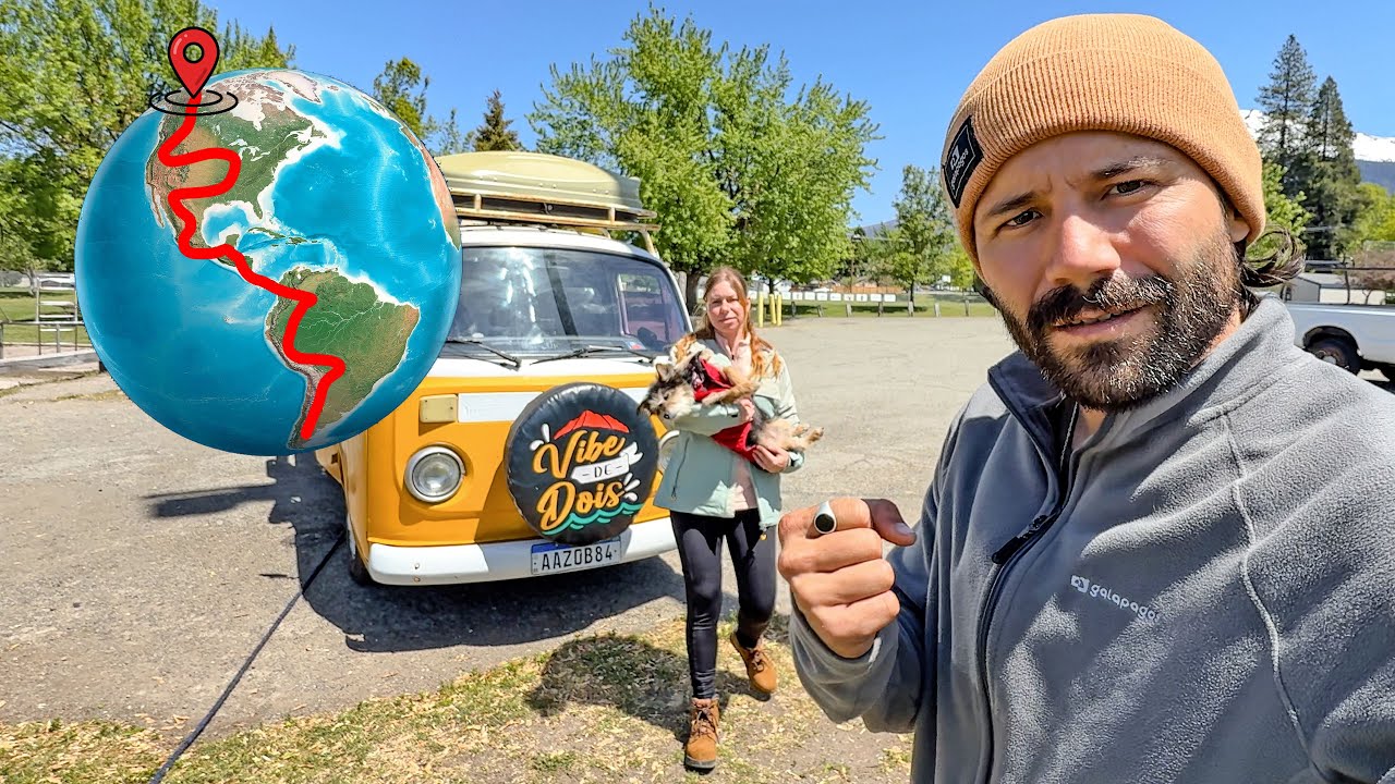 Começamos a jornada final rumo ao Alaska!
