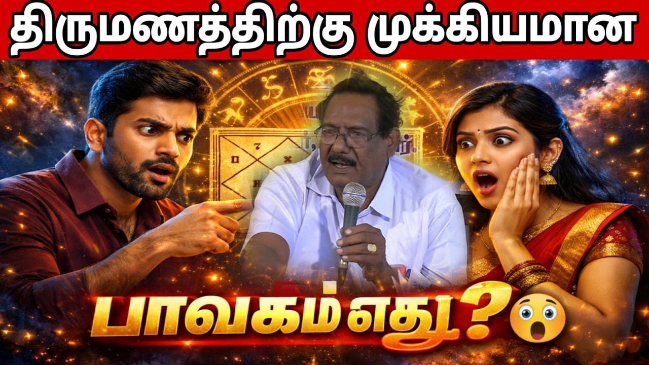 ஜாதகத்தில் திருமணம் நடக்குமா? இந்த பாவகம் பார்த்தாலே தெரியும்! #திருமணவிழா  ஜோதிட ரகசியம்! 🔥