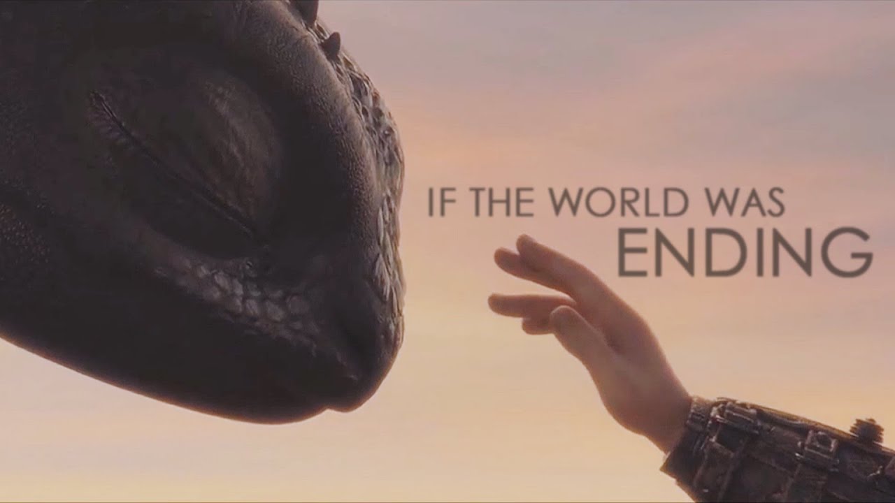 If the world was ending you'd come over, right? [Non/disney]