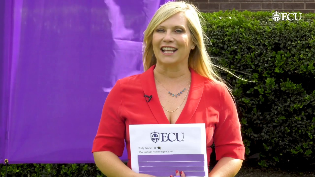 ECU - Pirate Autocomplete with Actress And Alumni Emily Procter