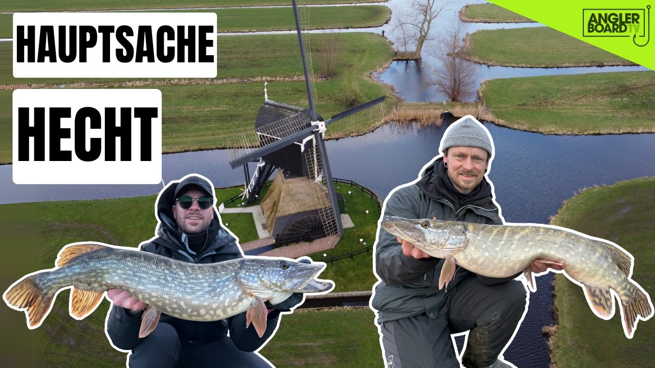 Hecht: Polderangeln in Holland