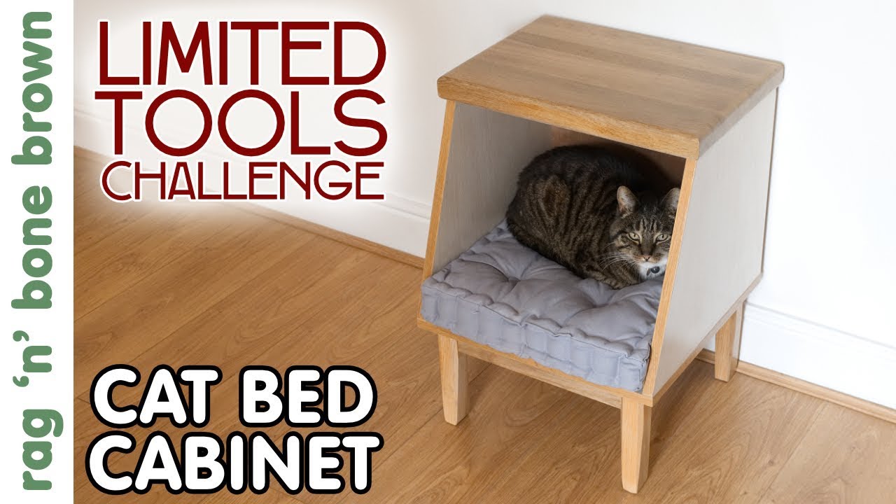 Making A Cat Bed Cabinet / HiKOKI Limited Tools Challenge