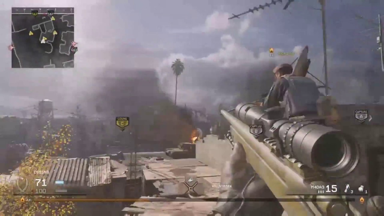 The NSL shot on Ambush MWR .. Epic 360 No Scope Headshot