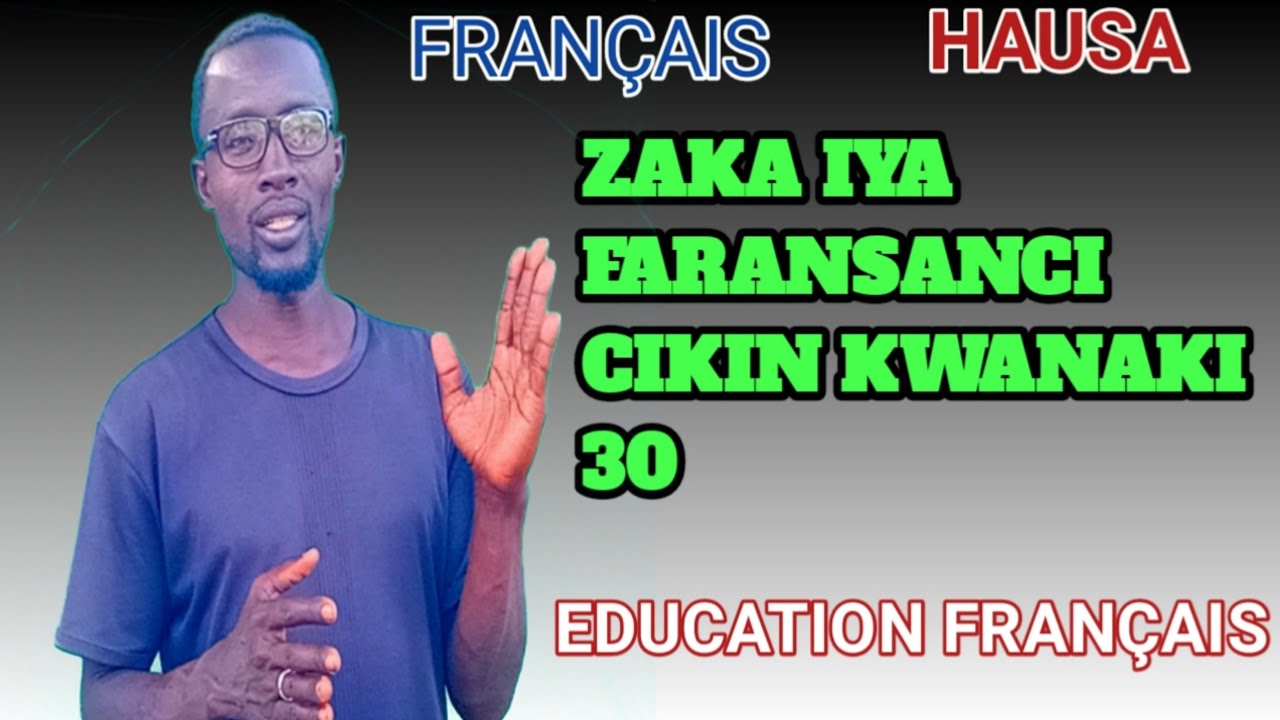 YAU DARASIN MU AKAN, MOI/JE/TOI/TU/KADAURE KA KALLA YANA DA MATUWAR MAHIMMANCI