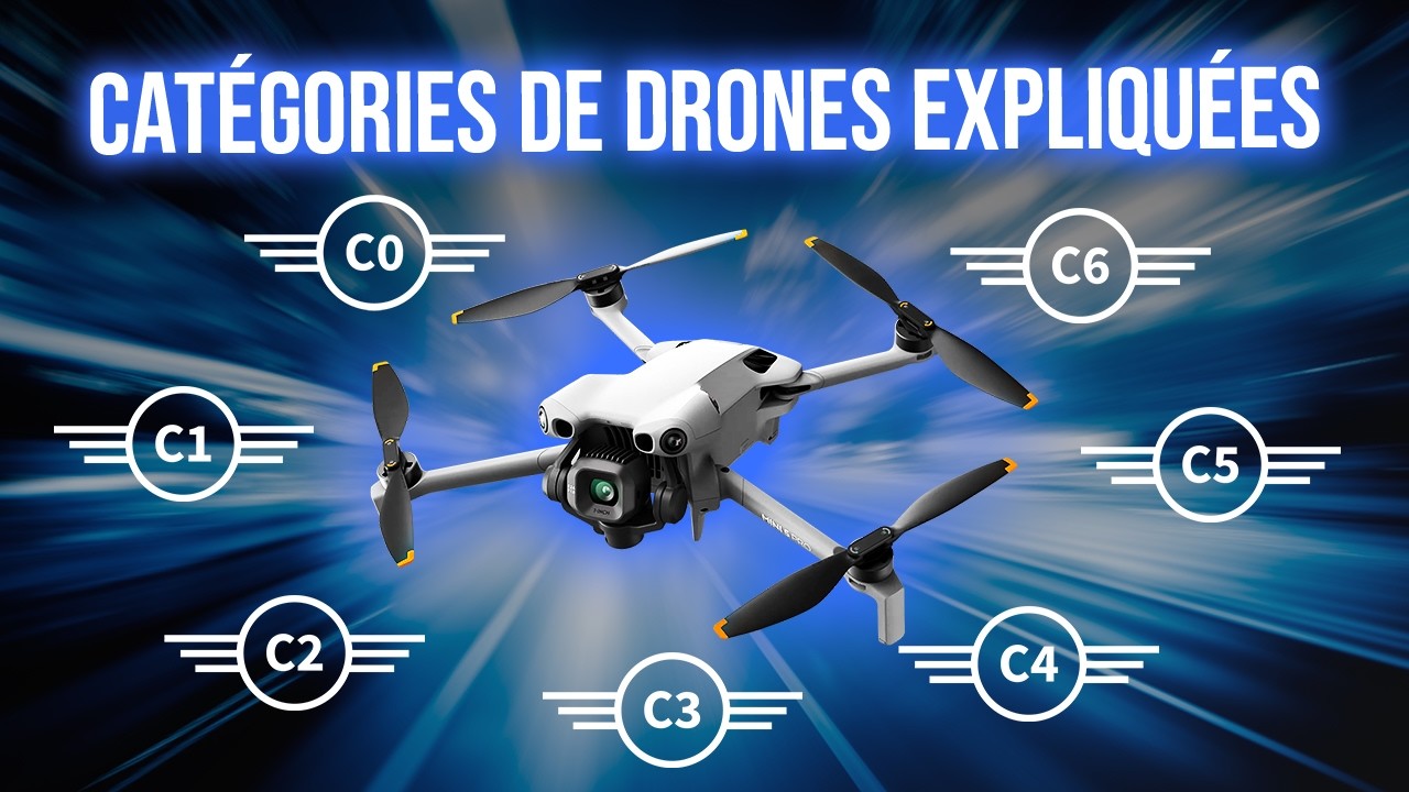 Tout savoir sur les CLASSES de drone (C0, C1, C2..)