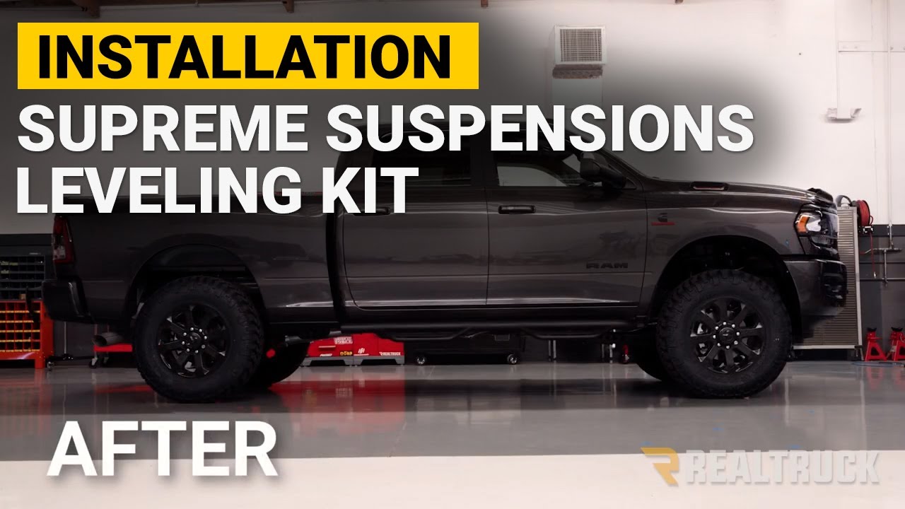 How to Install Supreme Suspensions Leveling Kits on a 2020 Ram 2500