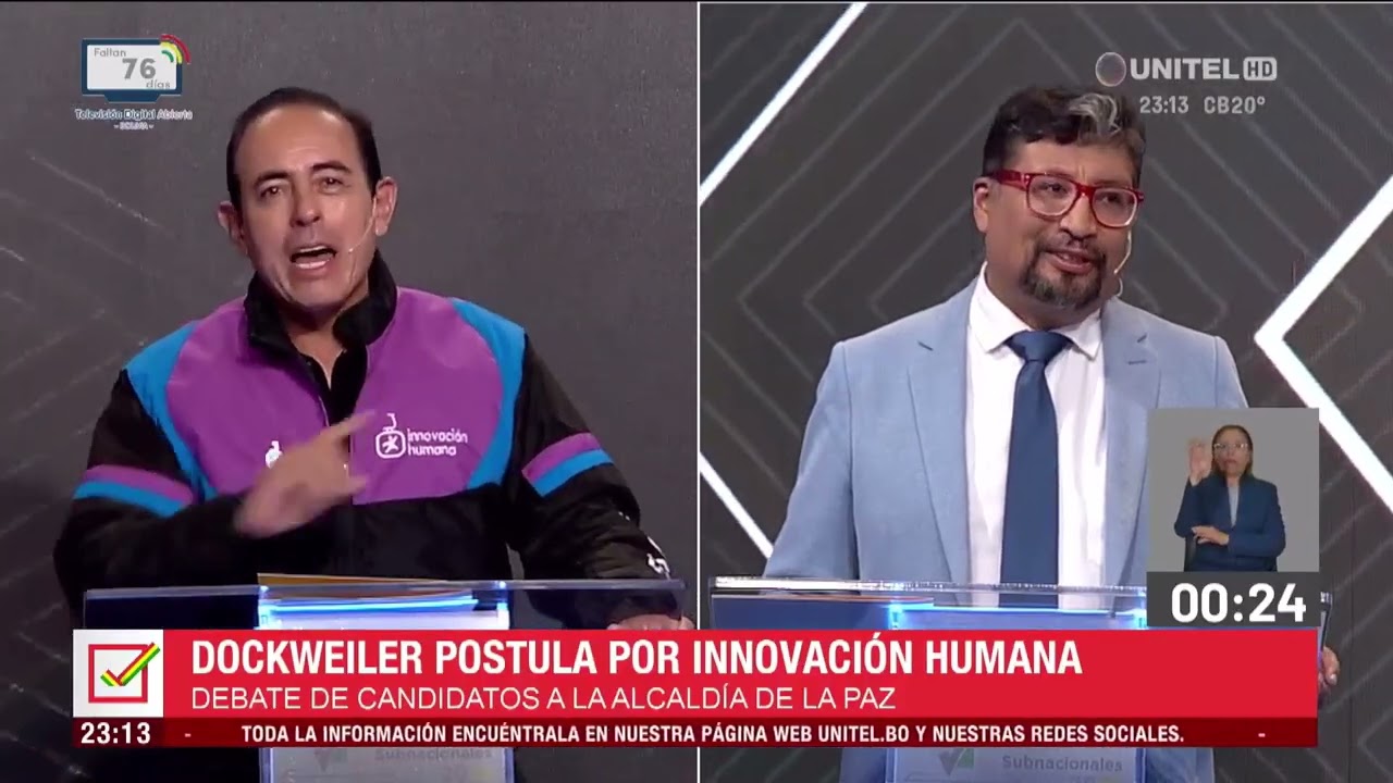 Dockweiler plantea tres pilares de acción si es que llega a la Alcaldía