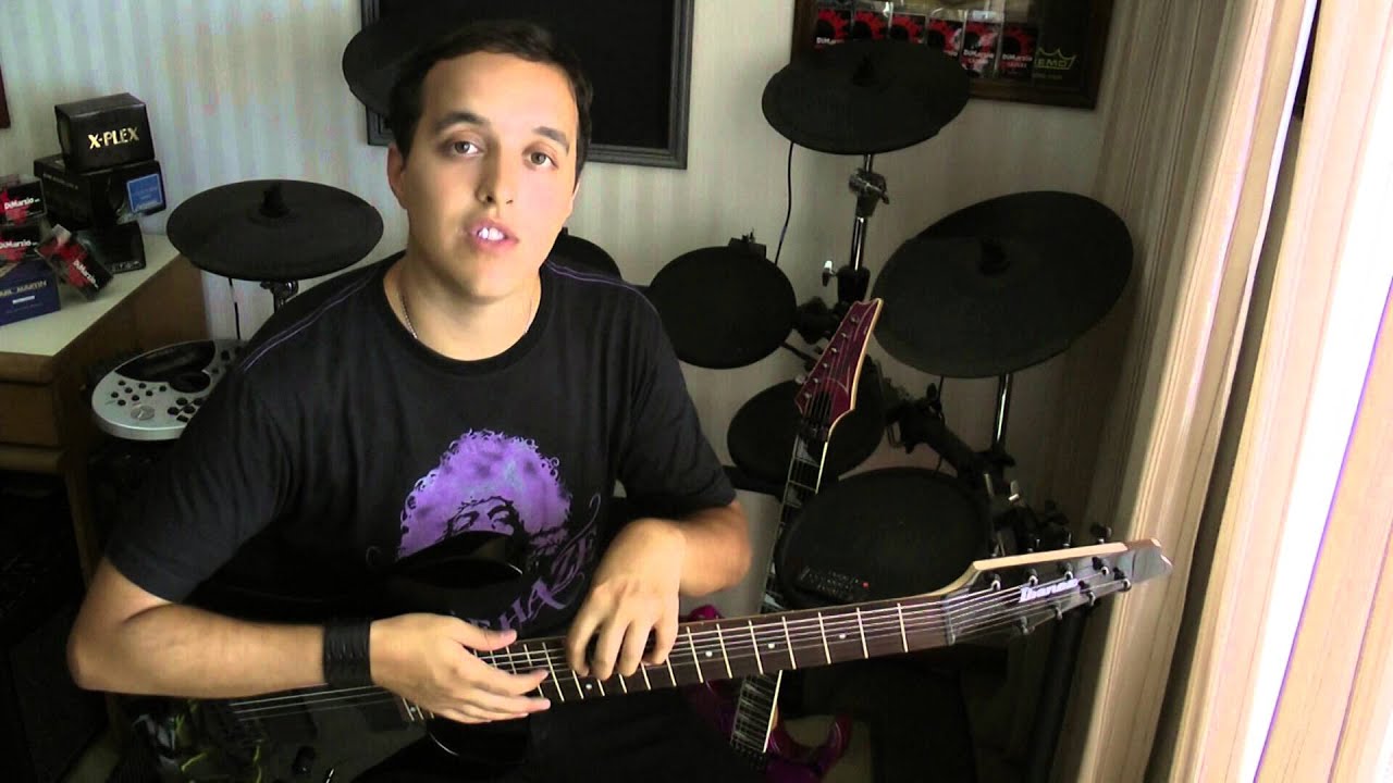 Ibanez RG8 8 Strings Guitar - Review & Demo (en Español)