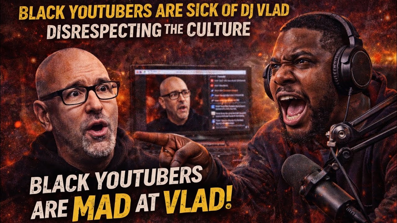 BLACK CONTENT CREATORS ARE MAD AT DJ VLAD OVER HIS LAST COMMENTS ABOUT BLACK HISTORY