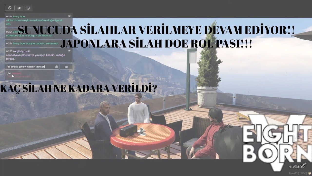 -EightbornV-JAPONLARA DOE ROL PASI!! JAPONLARA DA SİLAH GELDİ!!!