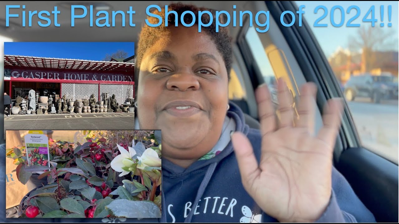 First Plant Shopping of 2024 at Gasper! 🌺💐🌿