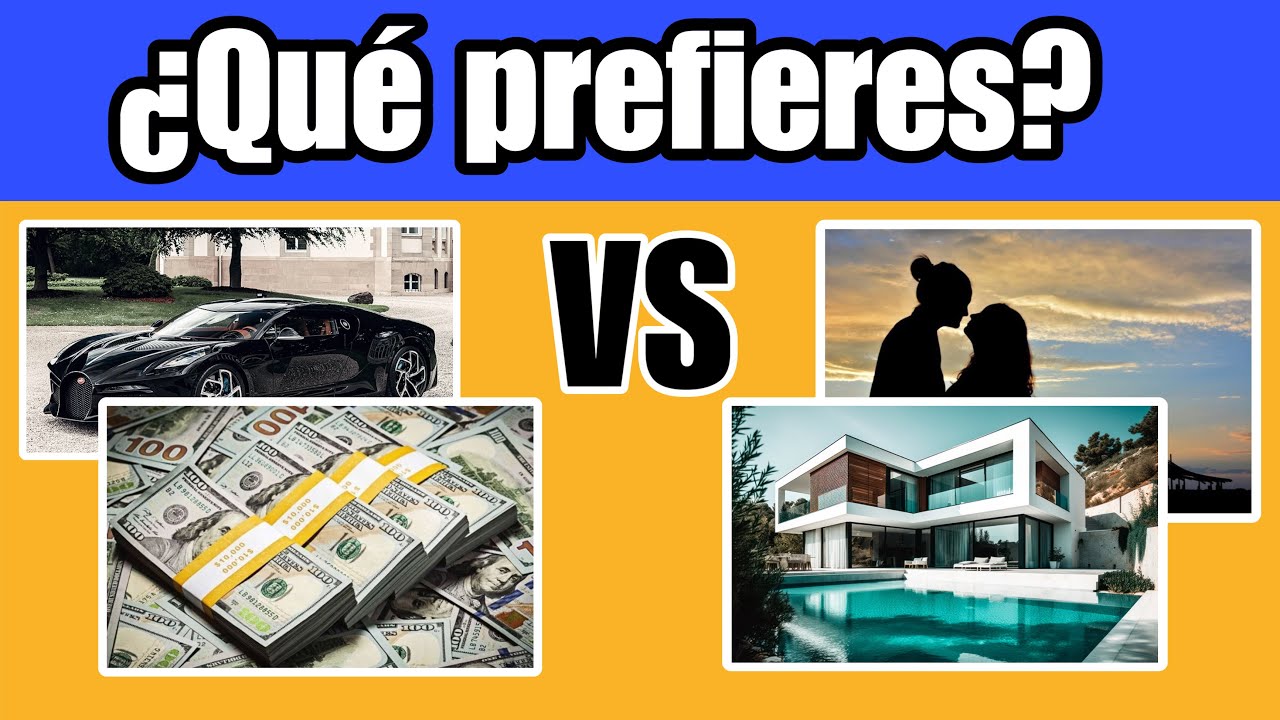¿Qué prefieres? 👀😋50 peguntas difíciles de elegir una opción🤯😱