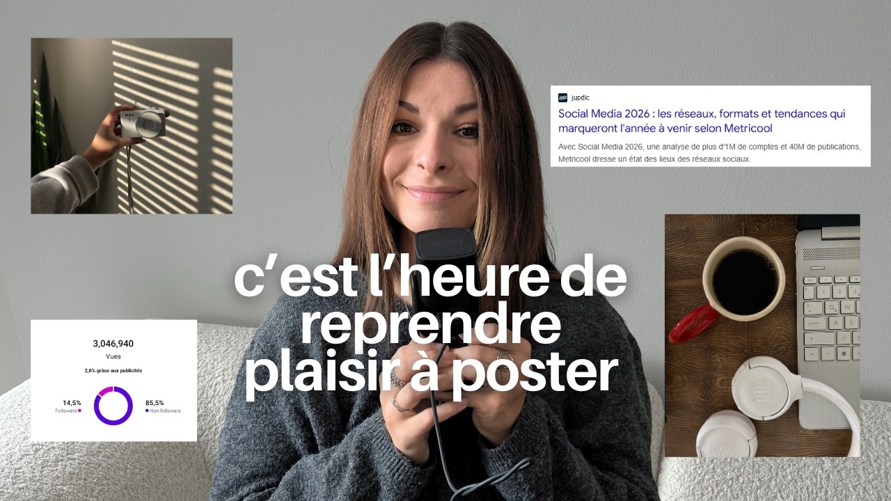 Si tu es fatigué.e de créer du contenu, tu vas adorer 2026 !
