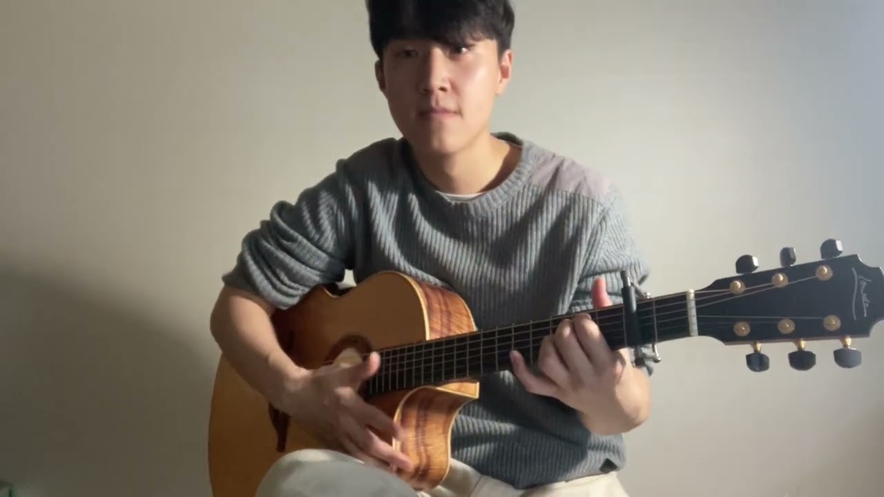 1700만원짜리 기타로 자작곡 치기 Lowden f50c