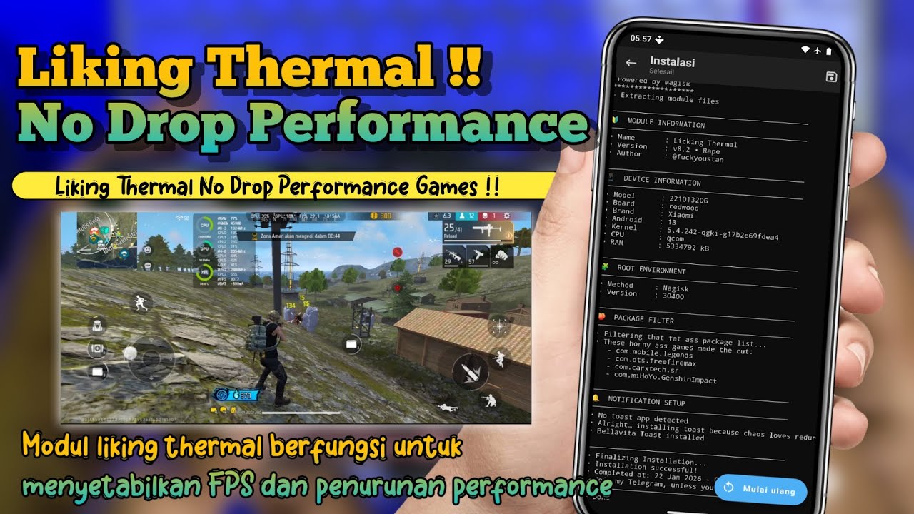 Performance Gila Liking Thermal !! Test Gaming Ngga Bikin Turun Performance