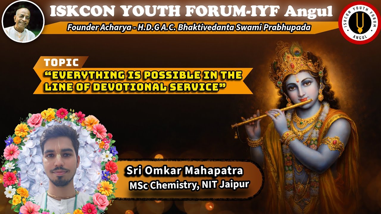🔴Live - Sunday Special IYF Class by Sri Omkar Mahapatra