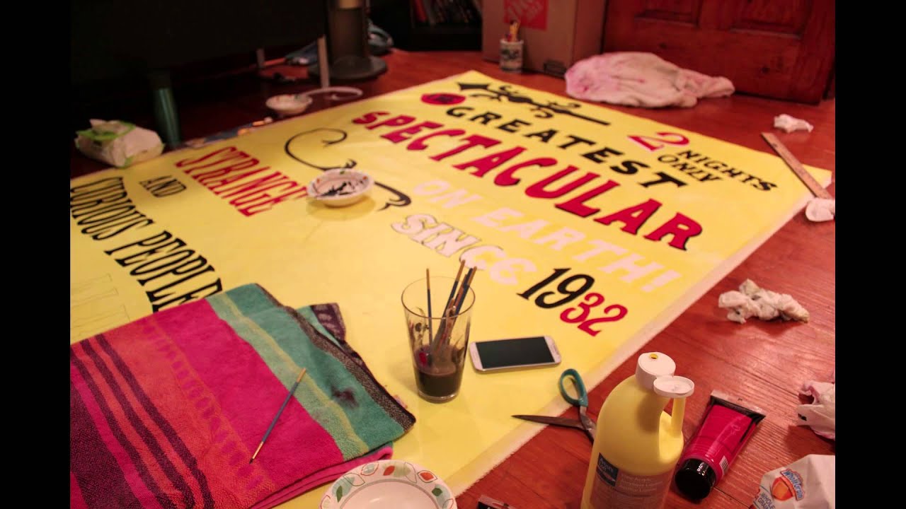 The Making of a Circus Poster