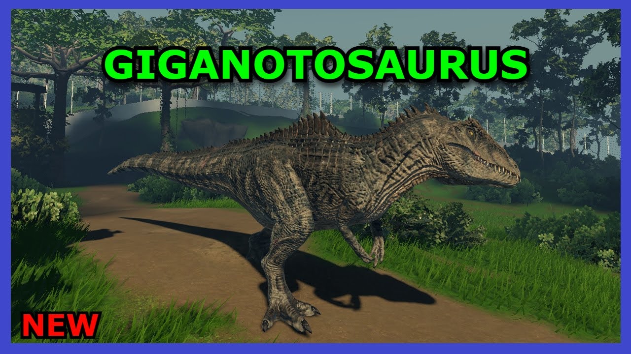 [New] How to get GIGANOTOSAURUS in JURASSIC GENESIS (Dominion Unleashed Badge)