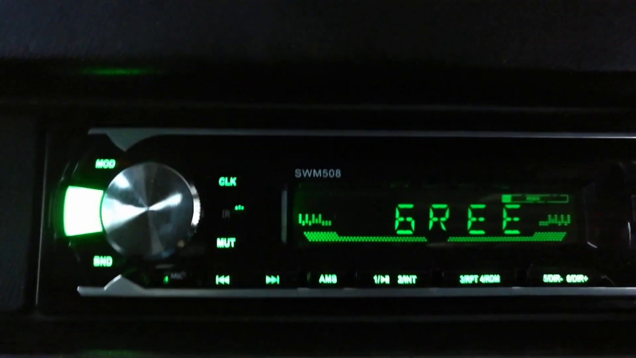 Bluetooth Car Radio MP3 Player Stereo - (SWM508) - Test & Review