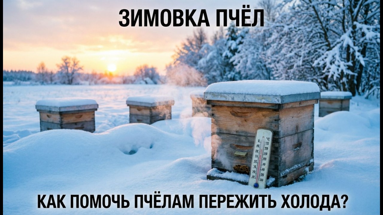 Профессор Кашковский про зимовку пчёл