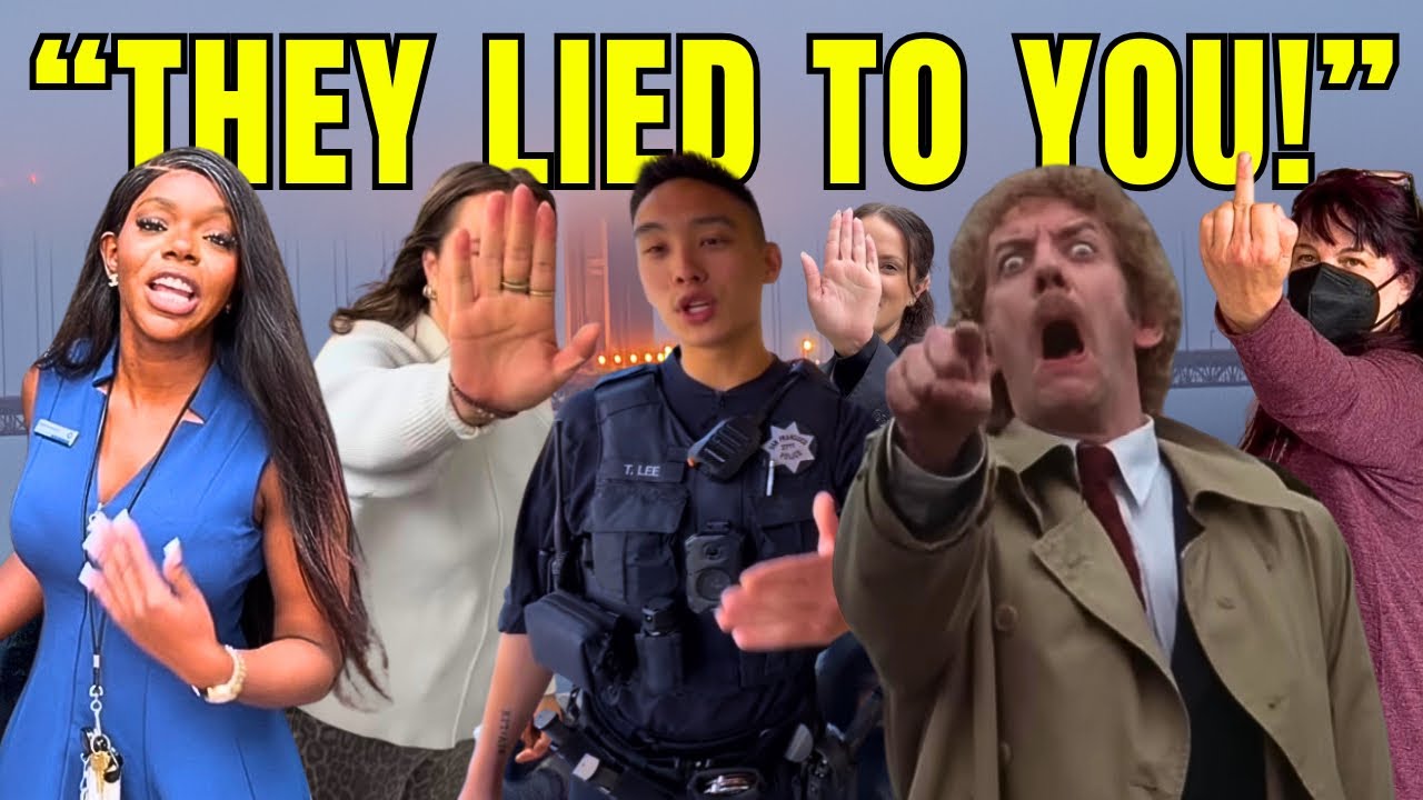CACOPHONY OF IDIOCY IN SAN FRANCISCO - First Amendment audit 