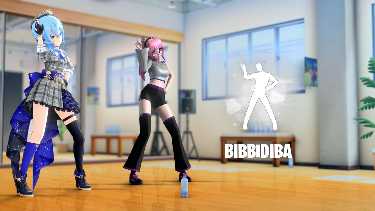 【MMD Fortnite】BIBBIDIBA (Motion DL)